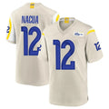 LA.Rams #12 Puka Nacua Player Bone Home Game Ldoa Stitched Jerseys