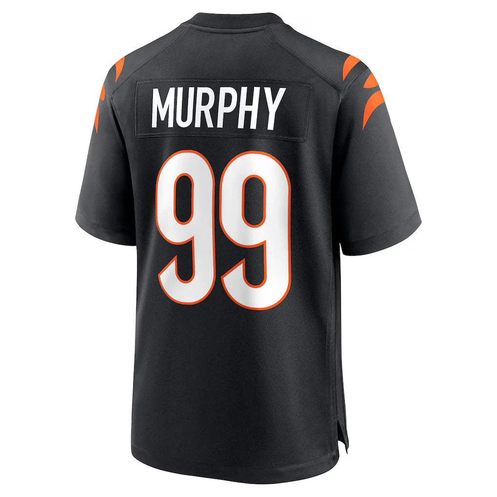 C.Bengals #99 Myles Murphy Player Black Home Game Ldoa Stitched Jerseys