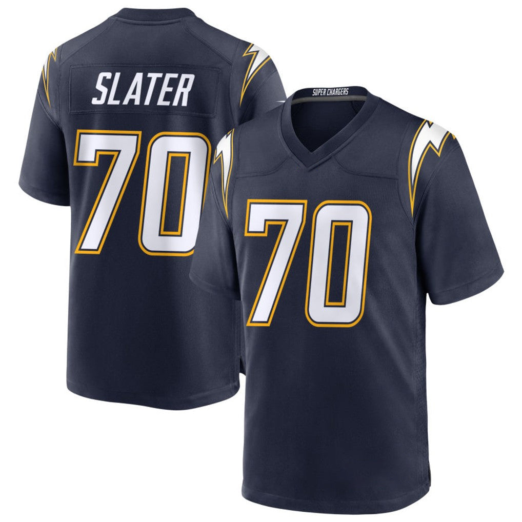 LA.Chargers #70 Rashawn Slater Player Navy Alternate Home Game Ldoa Stitched Jerseys
