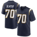 LA.Chargers #70 Rashawn Slater Player Navy Alternate Home Game Ldoa Stitched Jerseys