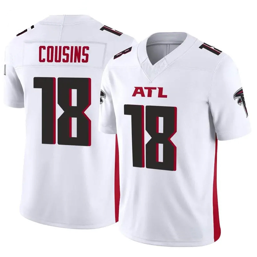A.Falcons #18 Kirk Cousins Player Vapor F.U.S.E. Limited Whtie Ldoa Stitched Jerseys