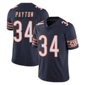 C.Bears #34 Walter Payton Player Navy Vapor Untouchable Limited Home Game Ldoa Stitched Jerseys
