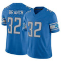 D.Lions #32 Brian Branch Player Blue Vapor F.U.S.E. Limited Home Game Ldoa Stitched Jerseys