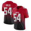 A.Falcons #54 Brandon Dorlus Player Red Vapor Untouchable Limited Home Game Ldoa Stitched Jerseys