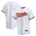 B.Orioles Blank Player White Home Game Ldoa Stitched Jerseys