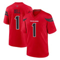 H.Texans #1 Tank Dell Player Red Alternate Home Game Ldoa Stitched Jerseys