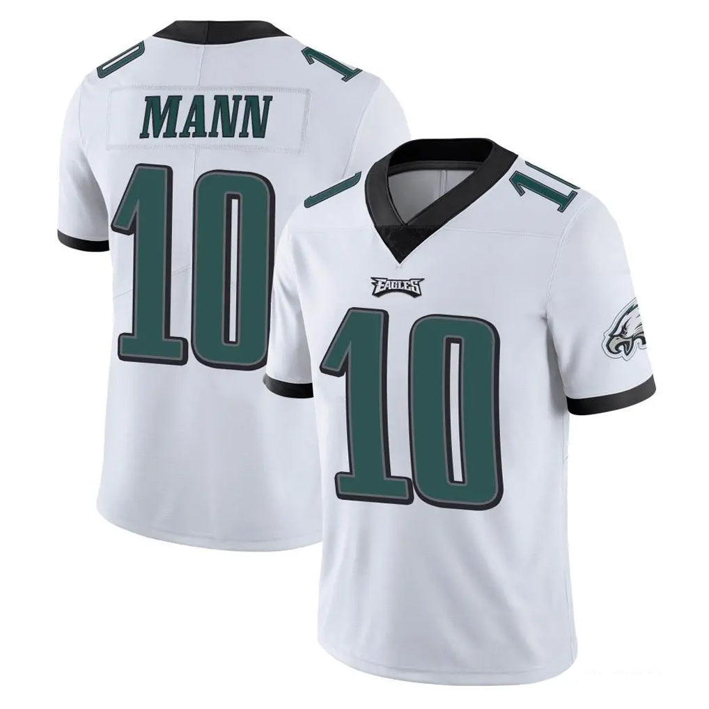 P.Eagles #10 Braden Mann Player White Limited Vapor Untouchable Home Game Ldoa Stitched Jerseys