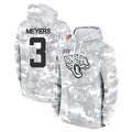 J.Jaguars #3 Jakobi Meyers Player Arctic Camo Salute to Service Hoodies Limited Game Ldoa Stitched Jerseys