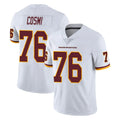 W.Commanders #76 Sam Cosmi Player White Limited Vapor Untouchable Home Game Ldoa Stitched Jerseys