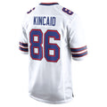B.Bills #86 Dalton Kincaid Player White Home Game Ldoa Stitched Jerseys