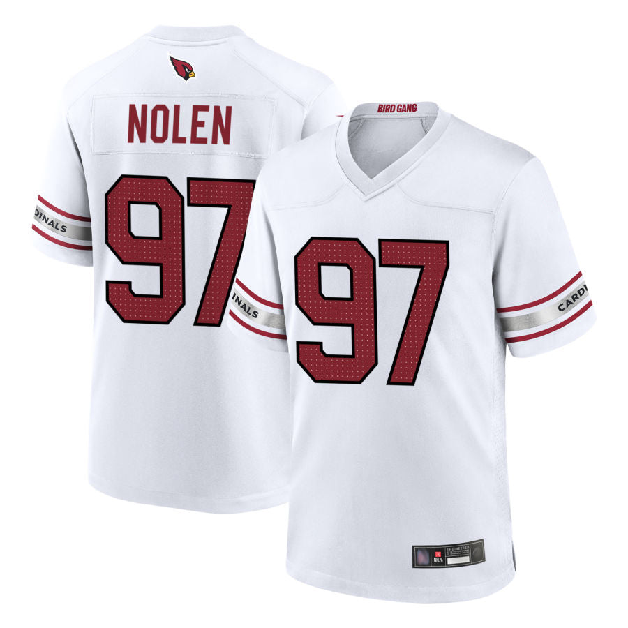 A.Cardinals #97 Walter Nolen III Player White Game Ldoa Stitched Jerseys