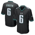 P.Eagles #6 DeVonta Smith Player Black Home Game Ldoa Stitched Jerseys