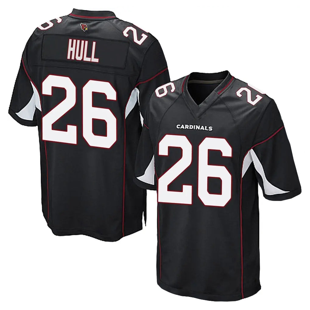 A.Cardinals #26 Evan Hull Player Black Home Game Stitched Jerseys