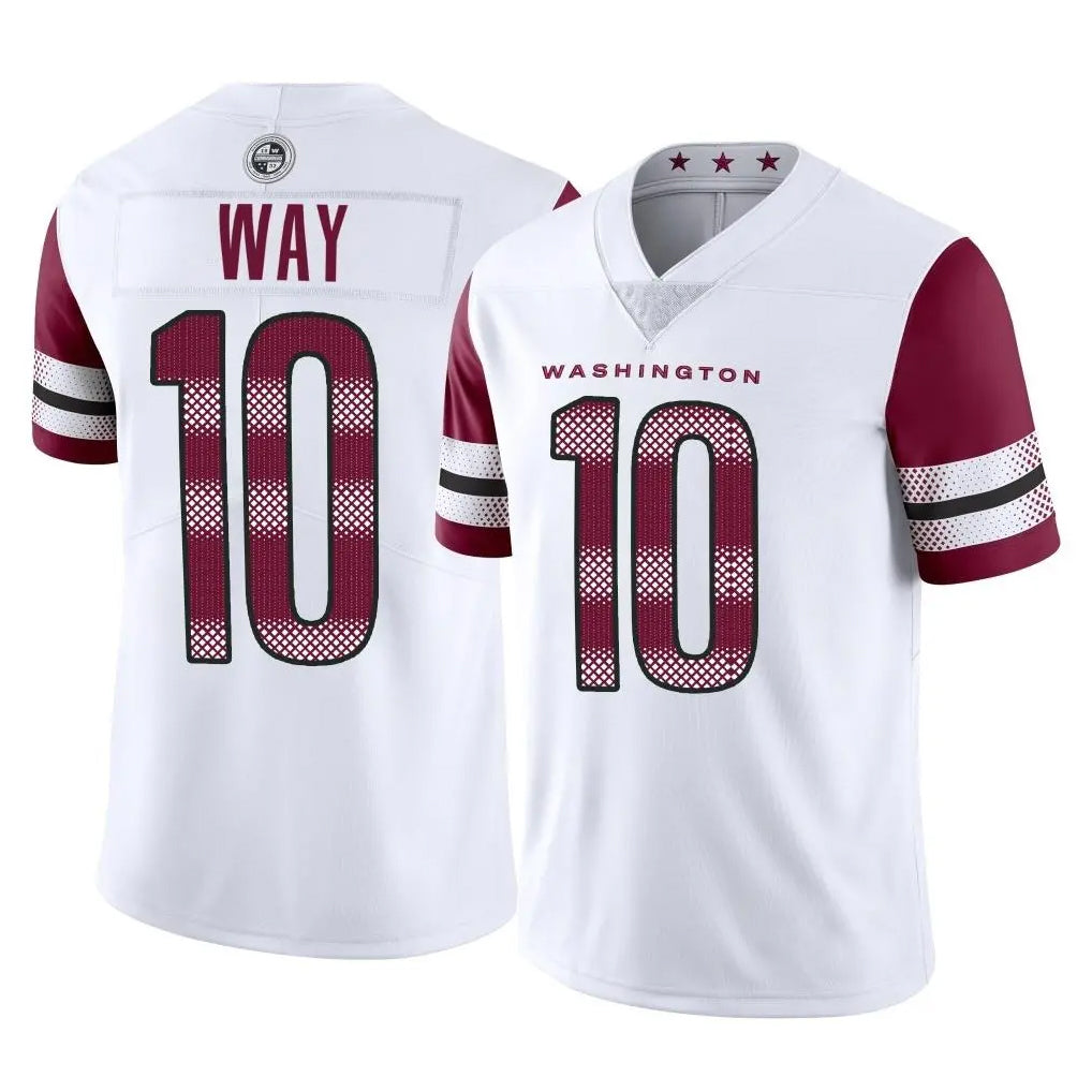 W.Commanders #10 Tress Way Player White Limited Vapor Home Game Ldoa Stitched Jerseys