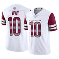 W.Commanders #10 Tress Way Player White Limited Vapor Home Game Ldoa Stitched Jerseys
