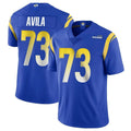 LA.Rams #73 Steve Avila Player Royal Limited Vapor Untouchable Home Game Ldoa Stitched Jerseys