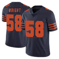 C.Bears #58 Darnell Wright Player Navy Blue Alternate Vapor Untouchable Limited Ldoa Stitched Jerseys