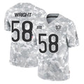 C.Bears #58 Darnell Wright Player Arctic Camo Salute to Service Limited Ldoa Stitched Jerseys