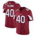 A.Cardinals #40 Pat Tillman Player Cardinal Vapor Limited Home Game  Ldoa Stitched Jerseys