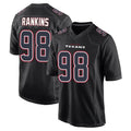 H.Texans #98 Sheldon Rankins Player Black Fashion Home Game Ldoa Stitched Jerseys