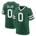 NY.Jets #0 Braelon Allen Player Green Legacy Home Game Ldoa Stitched Jerseys