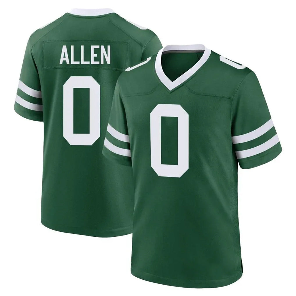 NY.Jets #0 Braelon Allen Player Green Legacy Home Game Ldoa Stitched Jerseys