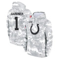 IN.Colts #1 Sauce Gardner Player Arctic Camo Salute to Service Hoodies Limited Game Ldoa Stitched Jerseys
