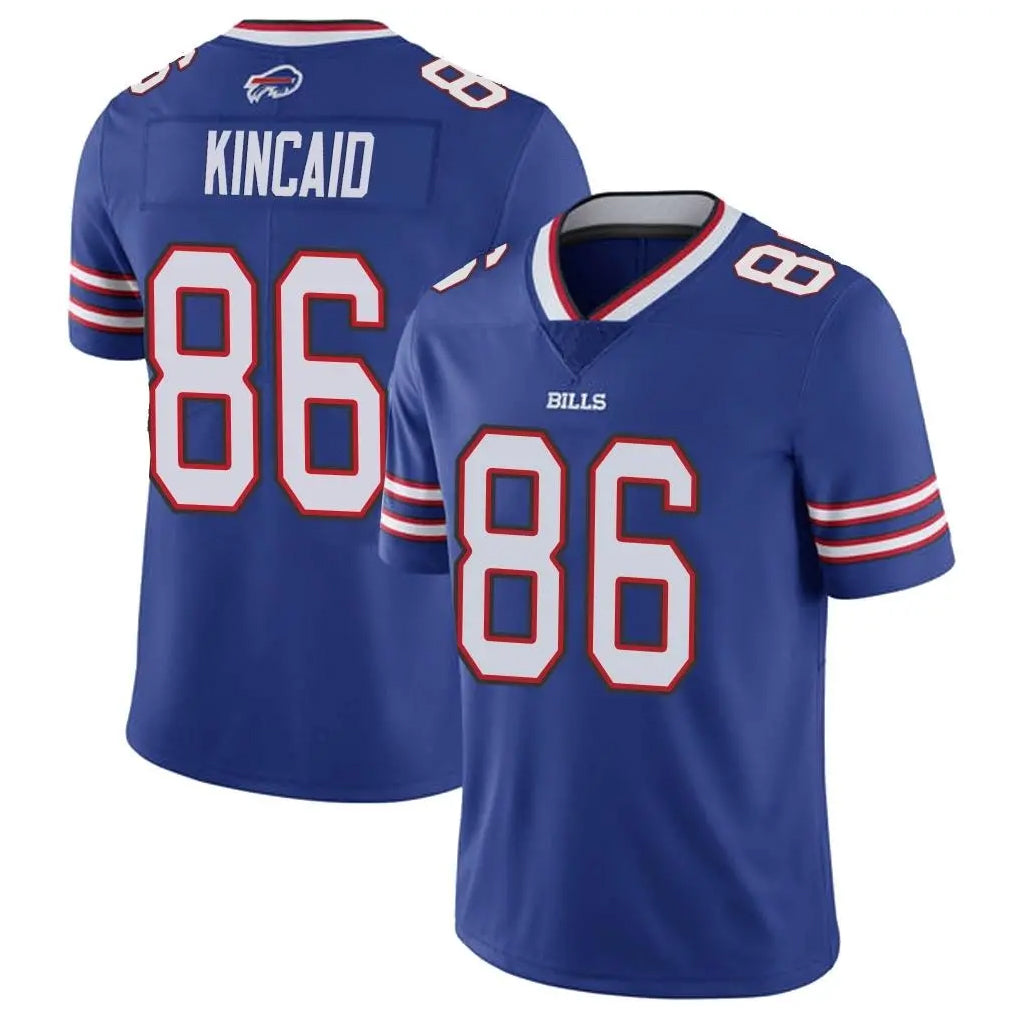 B.Bills #86 Dalton Kincaid Player Royal Vapor Untouchable Limited Ldoa Stitched Jerseys