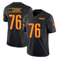 W.Commanders #76 Sam Cosmi Player Black Limited Vapor F.U.S.E. Home Game Ldoa Stitched Jerseys