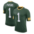 GB.Packers #1 Micah Parsons Player Green Limited Classic Home Game Ldoa Stitched Jerseys
