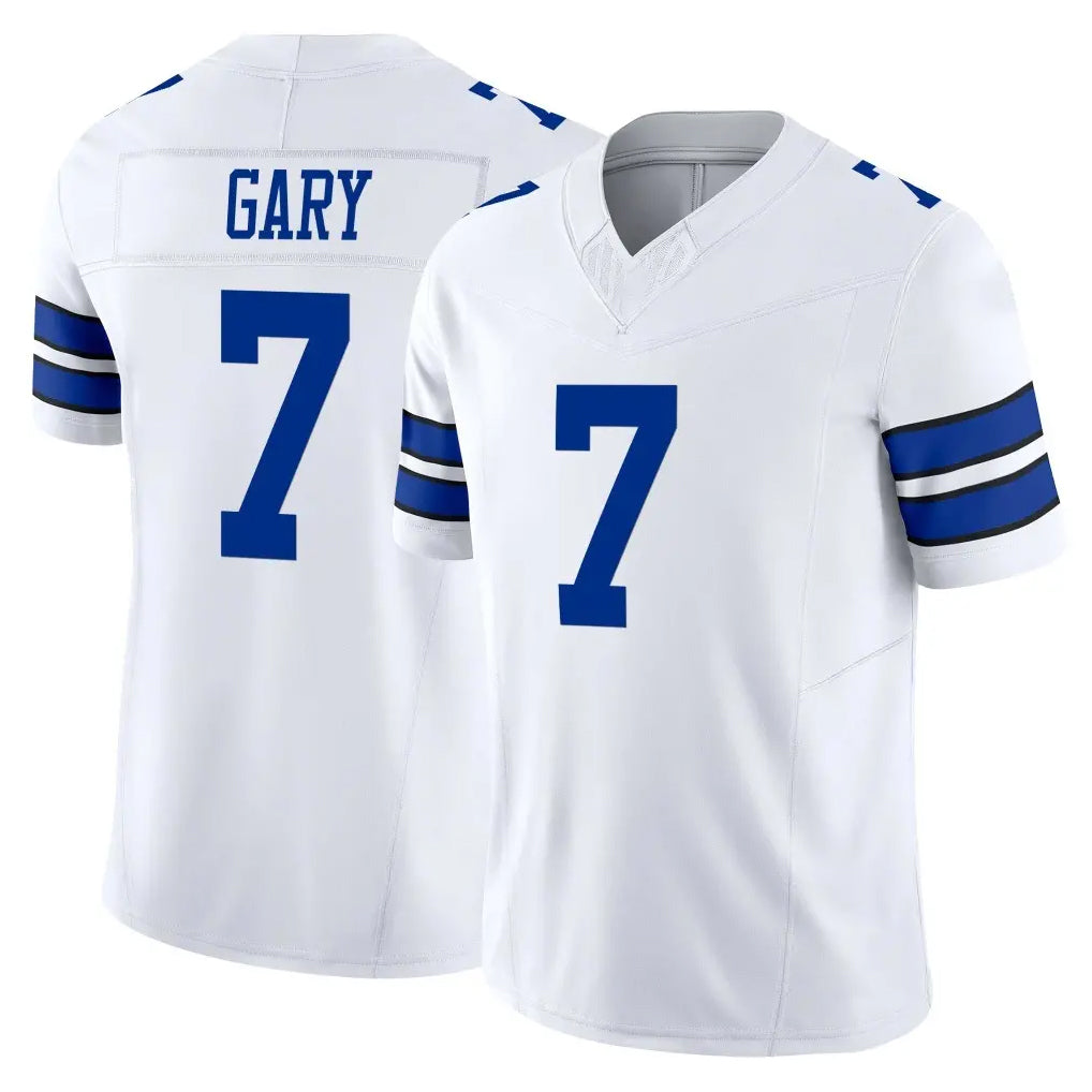 D.Cowboys #7 Rashan Gary Player White Limited Vapor F.U.S.E. Home Game Ldoa Stitched Jerseys