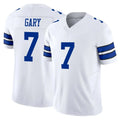 D.Cowboys #7 Rashan Gary Player White Limited Vapor F.U.S.E. Home Game Ldoa Stitched Jerseys