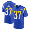 LA.Rams #37 Quentin Lake Player Royal Home Game Ldoa Stitched Jerseys