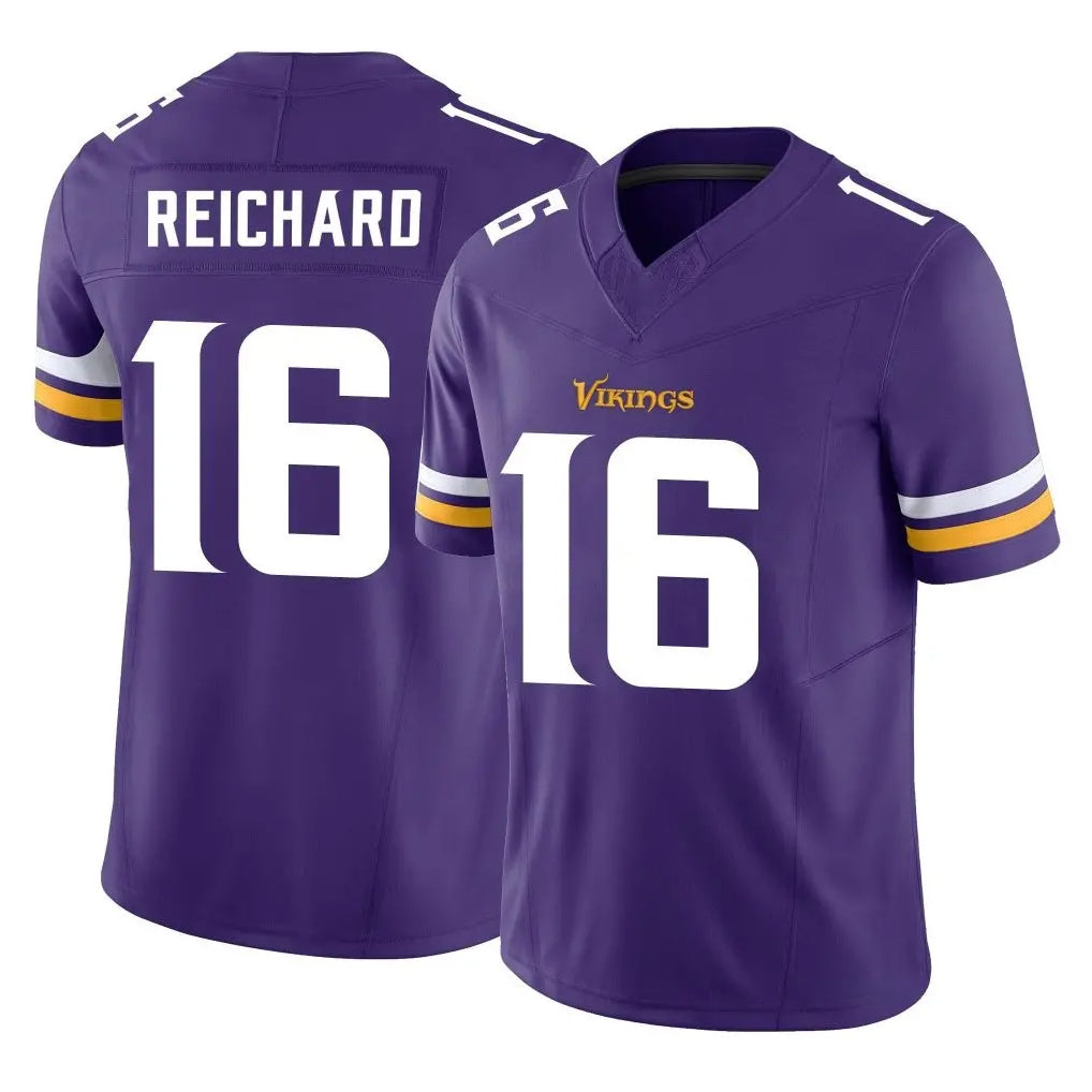 M.Vikings #16 Will Reichard Player Purple Limited Vapor F.U.S.E. Home Game Ldoa Stitched Jerseys
