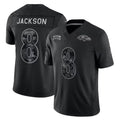 B.Ravens #8 Lamar Jackson Player Black Limited 2026 Salute to Service Home Game Ldoa Stitched Jerseys