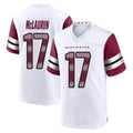 W.Commanders #17 Terry Mclaurin Player White Game Home Ldoa Stitched Jerseys