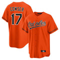 B.Orioles #17 Colton Cowser Player Orange Home Game Ldoa Stitched Jerseys