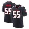 H.Texans #55 Danielle Hunter Player Navy Team Home Game Ldoa Stitched Jerseys