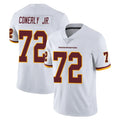 W.Commanders #72 Josh Conerly Jr. Player White Limited Vapor Untouchable Home Game Ldoa Stitched Jerseys