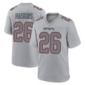 NE.Patriots #26 Hassan Haskins Player Gray Fashion Limited Home Game Ldoa Stitched Jerseys