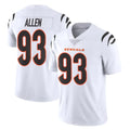 C.Bengals #93 Jonathan Allen Player White Vapor Untouchable Limited Home Game Ldoa Stitched Jerseys