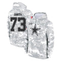 D.Cowboys #73 Tyler Smith Player Arctic Camo Salute to Service Hoodies Limited Game Ldoa Stitched Jerseys