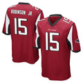 A.Falcons #15 Brian Robinson Player Red Color Vapor Home Game Ldoa Stitched Jerseys