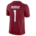 A.Cardinals #1 Kyler Murray Player Cardinal Vapor Limited Elite Home Game Ldoa Stitched Jerseys