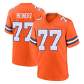 D.Broncos #77 Quinn Meinerz Player Orange Alternate Collection Throwback Game Ldoa Stitched Jerseys