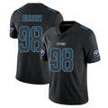 T.Titans #98 Jeffery Simmons Player Black Impact Limited Home Game Ldoa Stitched Jerseys