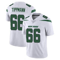 NY.Jets #66 Joe Tippmann Player White Spotlight Limited Vapor Home Game Ldoa Stitched Jerseys