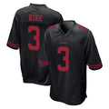 SF.49ers #3 Christian Kirk Player Black Alternate Home Game Ldoa Stitched Jerseys