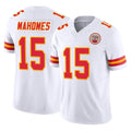 KC.Chiefs #15 Patrick Mahomes Player White Limited Vapor F.U.S.E. Home Game Ldoa Stitched Jerseys