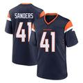 D.Broncos #41 Drew Sanders Player Navy Home Game Ldoa Stitched Jerseys